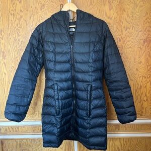 Women's Black Northface Puffer Jacket